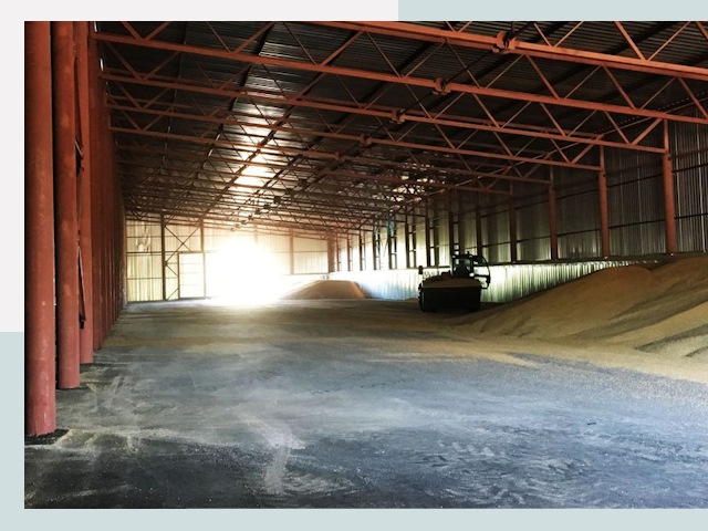 Строительство зернохранилищ в Елабуге