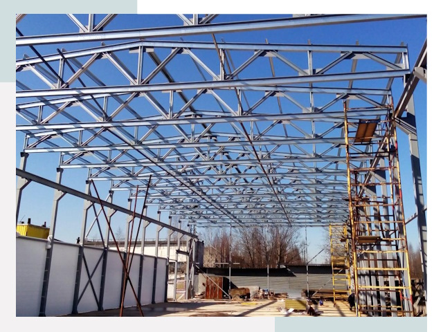 Строительство цехов в Елабуга от 608 руб. под ключ