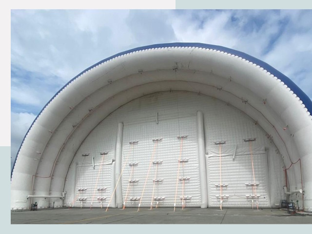 Пневмокаркасные ангары от СтальСтрой-Лбг по цене от 608 руб.