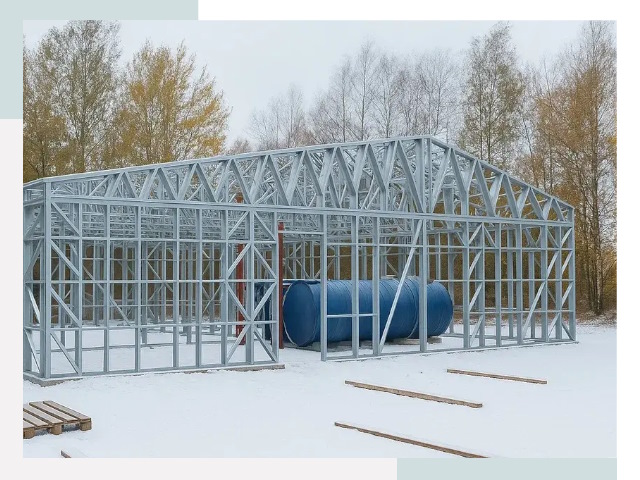 Металлические ангары в Елабуге