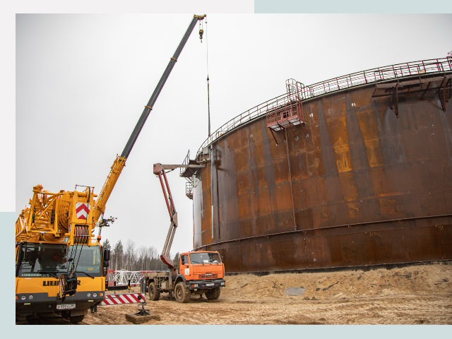 Монтаж резервуаров в Елабуге от 608 руб. за м³