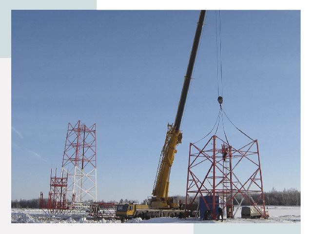 Монтаж вышек связи в Елабуге