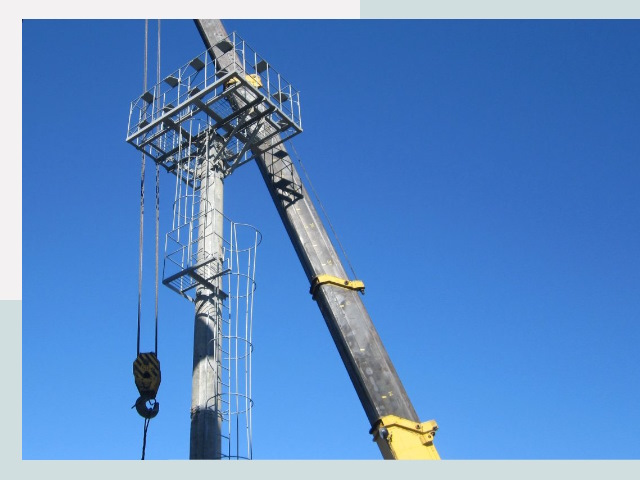 Монтаж осветительных мачт в Елабуга от 608 руб.