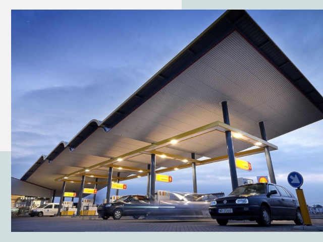 Навесы для АЗС в Елабуга от 608 руб. - Защита и комфорт
