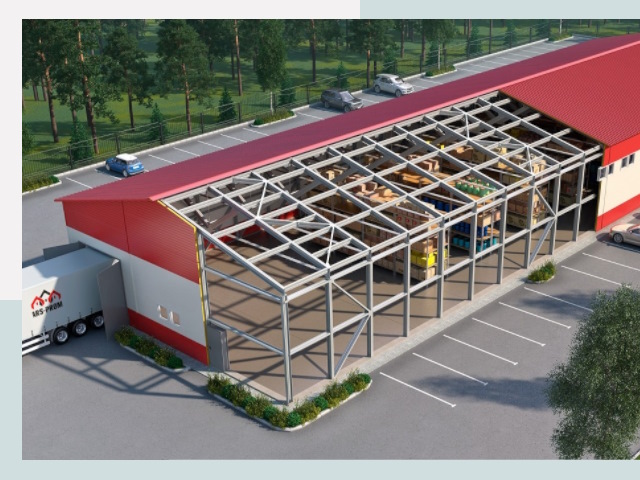 Проектирование ангаров в Елабуге от 608 руб.