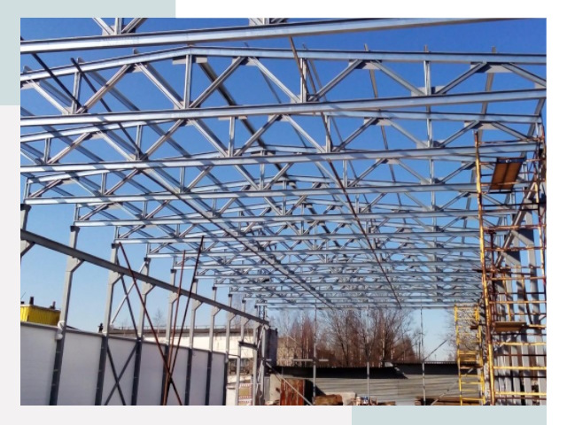 Металлокаркасы для складов в Елабуге